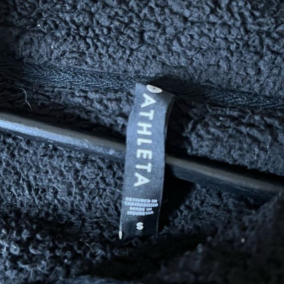 Athleta Sherpa Jacket Womens Small - Picture 3 of 3